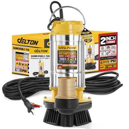 ปั๊มจุ่ม DELTON รุ่น DT-TURBO-660 ขนาด 2 นิ้ว 1.5HP 1,100W_7